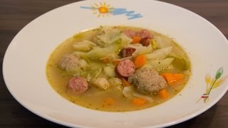 Kohlsuppe selbst gemacht  einfach schnell und lecker  Schritt für Schritt Rezept  recipe [upl. by Ardith]