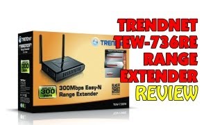 TrendNet TEW736RE 300Mbps EasyN Range Extender [upl. by Eldorado]