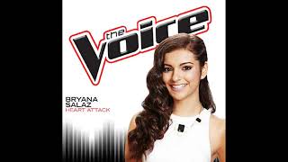 Bryana Salaz  Heart Attack  Studio Version  The Voice 7 [upl. by Adnarem]