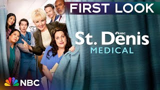 Wendi McLendonCovey David Alan Grier Allison Tolmans NBC Comedy St Denis Medical  First Look [upl. by Eimam]