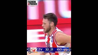 Milos Teodosic does what he does 🪄 What a pass to Mike Daum crvenazvezda abaliga euroleague [upl. by Haerr418]