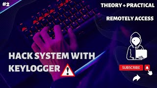 Hack System With Keylogger   Hindi [upl. by Gregg]