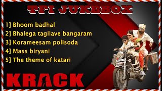 KRACK MOVIE SONGS JUKEBOX [upl. by Notsehc850]