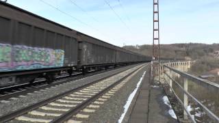 Güterzug auf dem Viadukt gefilmt in Altenbeken Verdammt lang [upl. by Virgilia]