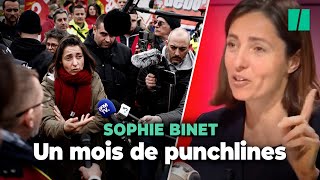 Sophie Binet  une punchlineuse à la tête de la CGT [upl. by Nitnerb362]