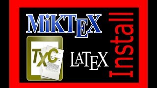 LaTeX Download and Configure MikTex with TexnicCenter [upl. by Aeniah]