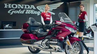 Unboxing the 2025 Honda Gold Wing Tour First Impressions [upl. by Nelhsa]