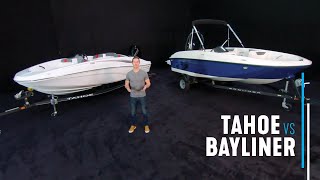 The Complete Comparison TAHOE T16 vs Bayliner Element E16 [upl. by Brenza380]