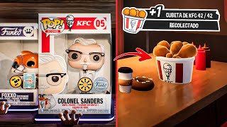 ✅UBICACIÓN de TODOS los 42 KFC BUCKET  FUNKO FUSION🎮 [upl. by Yrbua]