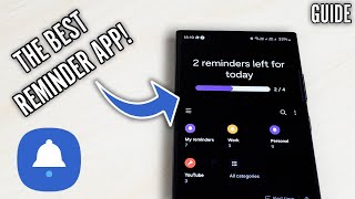 How to Use Samsung Reminder App 2024 [upl. by Cleopatre]