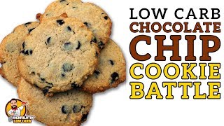 Low Carb CHOCOLATE CHIP COOKIE BATTLE  The BEST Keto Chocolate Chip Cookies Recipe [upl. by Aleicarg886]