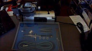 Unboxing and Review of the Timbertech Combination Airbrush and Compressor Set [upl. by Harmonia251]