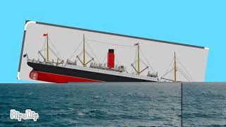 Rms carpathia sinking [upl. by Blunt]