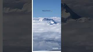 Breathtaking Mount Everest View Top Scenic Spots mounteverest [upl. by Akenat]