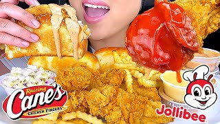 ASMR FRIED CHICKEN EATING SOUNDS 1 HOUR EATING COMPILATION ASMR Phan [upl. by Noxid728]