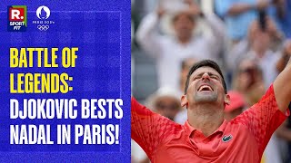 Paris Olympics 2024 Djokovic Dominates Nadal In Epic Showdown [upl. by Enimrej]