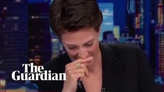 Rachel Maddow breaks down during report on tender age shelters [upl. by Aisat]