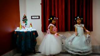 Feliz Navidad dancekids danceChristmas songMerry Christmas danceMohorginisLifestyle [upl. by Hameean]