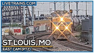 🔴 LIVE Trains Railcam  St Louis Missouri PTZ [upl. by Idnew362]