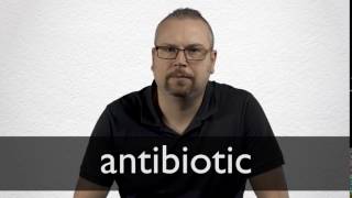 How to pronounce ANTIBIOTIC in British English [upl. by Bruns]