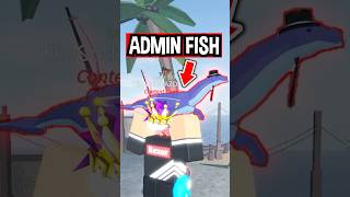 I Got SECRET ADMIN FISH In Roblox Fisch [upl. by Iram]