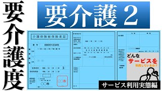 要介護2サービス利用実態編どんなサービスを利用しているか？ [upl. by Nibas]