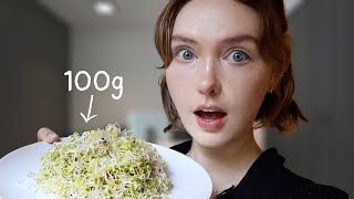 how I eat 100g of broccoli sprouts every day [upl. by Ahsena909]