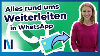 WhatsApp Nachrichten und Fotos weiterleiten amp wie Du das verheimlichen kannst [upl. by Ydok]