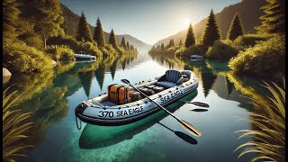 🛶 Sea Eagle SE370 Inflatable Sports Kayak 13 Person  Best Sea Eagle 370 Deluxe 🚣‍♂️ [upl. by Lorie]