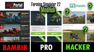 10 NAJLEPSZYCH stron z MODAMI do Farming Simulator 22 [upl. by Milburn190]