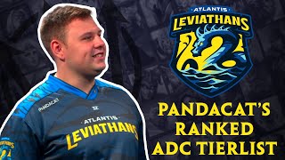 RANKED ADC TIERLIST WITH PANDACAT [upl. by Amoritta]