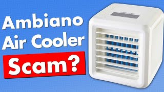 Ambiano Portable Air Cooler Review  Legit or Scam [upl. by Inahet]