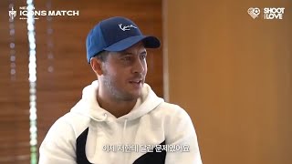 Eden Hazard talks about quotThe Battle of the Bridgequot with a Tottenham fan [upl. by Hammerskjold]