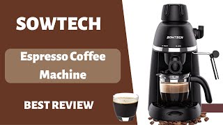 ✳️SOWTECH Espresso Coffee Machine Review Is it Worth the Investment [upl. by Bernie]