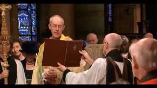 Enthronement of Justin Welby 105th Archbishop of Canterbury Highlights  c BBC 2013 [upl. by Sweatt977]