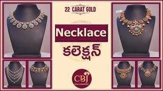 Elegant Necklace Collection  CBJ Gold amp Diamonds [upl. by Idnis447]