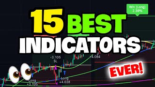 15 Best Trading Indicators After 10000 Tests 100 ALWAYS WIN [upl. by Aneeuqal455]