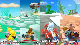 Evolution Of GBA Sky Garden Course In Mario Kart Series 20012022 [upl. by Haya62]