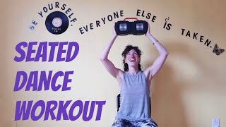 30 MIN Upper Body Seated Dance Cardio Workout At HomeFeel Good Dance Party wKarinaEM [upl. by Are]