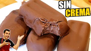 PALETAS de chocolate 🍫 sin crema ni leche condensada y SIN MÁQUINA de helados receta  927 [upl. by Suzzy]