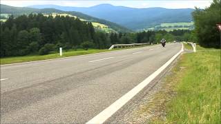 300 kmh flyby with Suzuki GSXR 1000 and Yamaha R1 [upl. by Gasser]