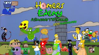 Homers Enemy A Simpson YTP Collab 25th Anniversary NOT FOR KIDS [upl. by Neelie776]