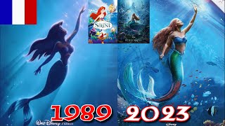 La Petite Sirène 19892023 Comparatif des chansons VF [upl. by Sammie111]