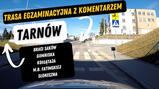 Trasa Egzaminacyjna Tarnów 2022 Gumniska [upl. by Luebke411]