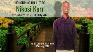 Celebrating The Life Of Nikosi Kerr [upl. by Ahsenac]