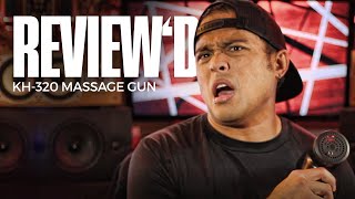 KH320 Fascial Massage Therapy Gun Review [upl. by Iclehc159]