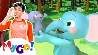 The Hiccup Song  CoComelon Nursery Rhymes amp Kids Songs  MyGo Sign Language For Kids [upl. by Atillertse192]