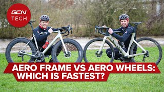 Aero Frame Or Aero Wheels  Which Makes You Faster [upl. by Epolulot]