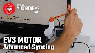 How to synchronise two LEGO MINDSTORMS EV3 motors with ev3g programming [upl. by Nalda]