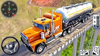 Offroad Truck Driving Simulator 2024  Real Transport Truck Uphill Driver 3D  Android GamePlay [upl. by Piers]